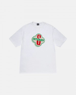 Stussy Motel Tricko Biele | SK-27CITKZAH