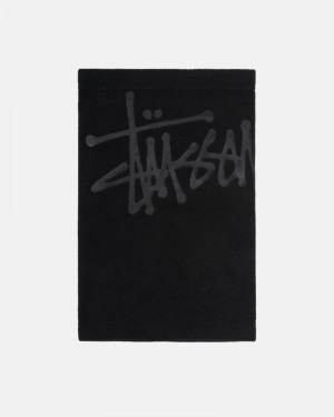 Stussy Polar Fleece Neck Warmer Sal Čierne | SK-49YMCEARW