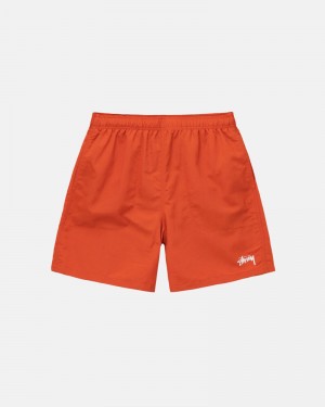 Stussy Vody Kratke Stock Kratasy Oranžové | SK-15HYPLURF
